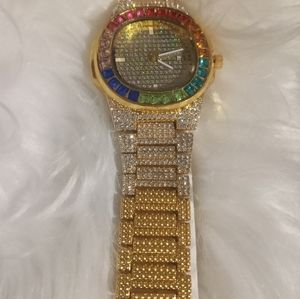 Gold rainbow watches
